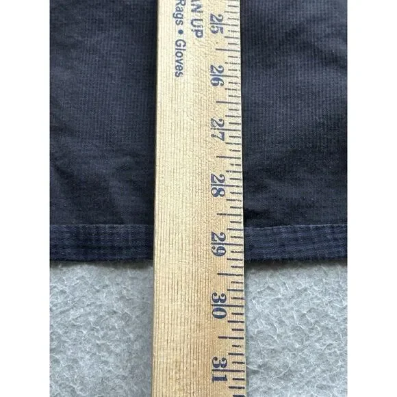 F/X Fusion Shirt Adult Medium Black Blue‎ Geometric Preppy Designer Casual Mens - Picture 7 of 9